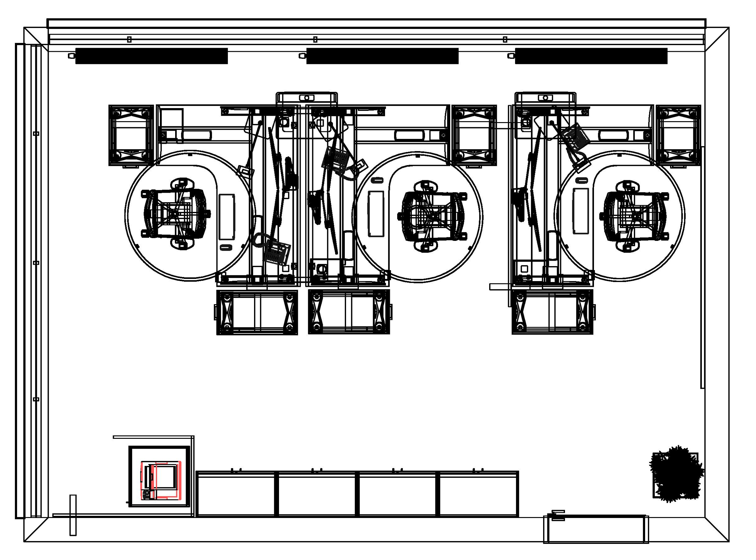 Planung eines Teambüros